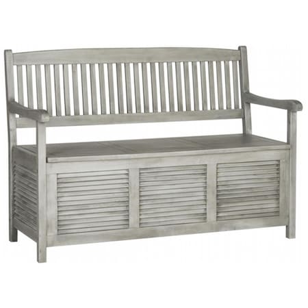 Safavieh Brisbane Bench- Grey - 35.2 x 24 x 50 in. PAT7017A